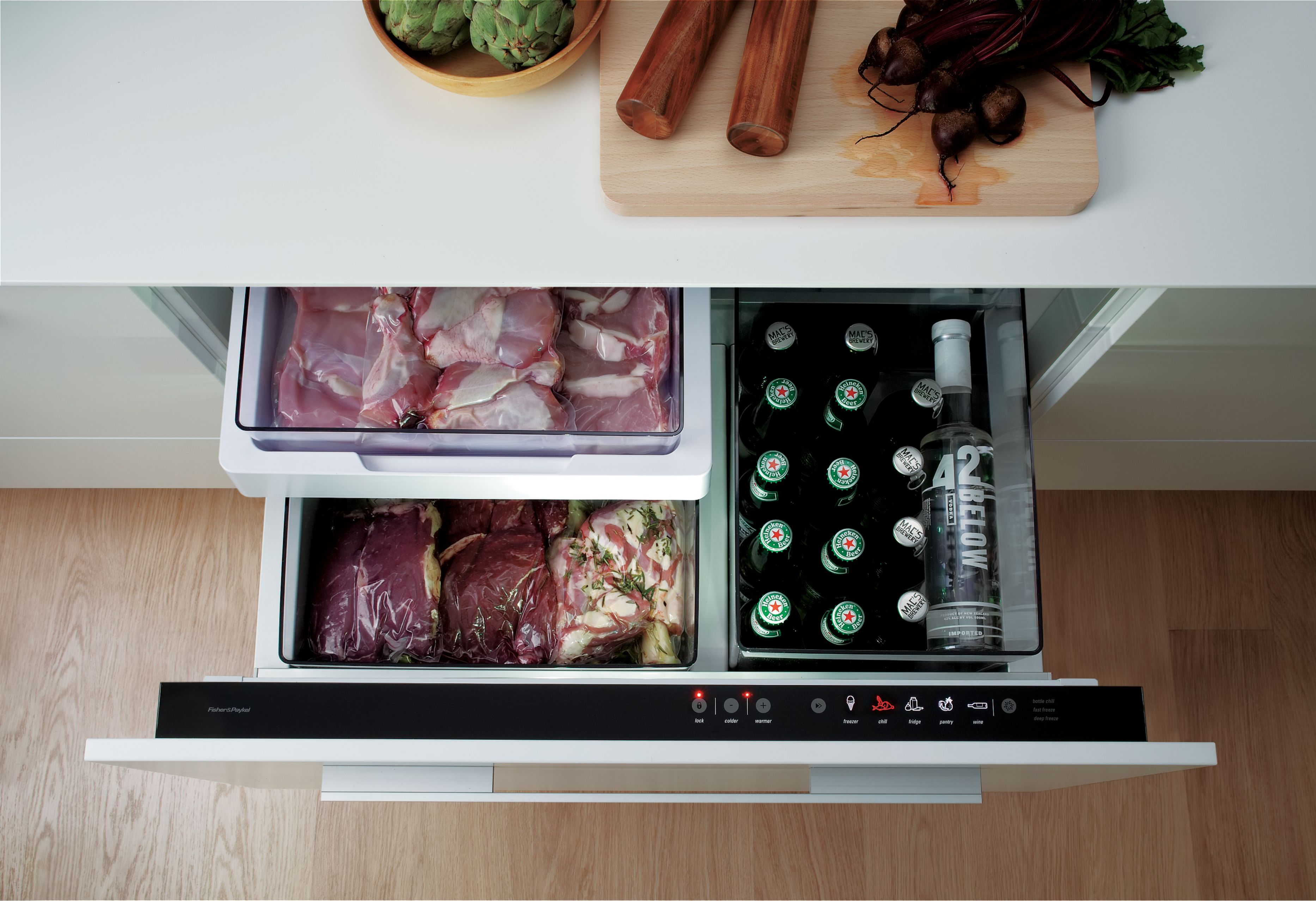 coolDrawer von Fisher & Paykel 4 Alles cool die einzigartige