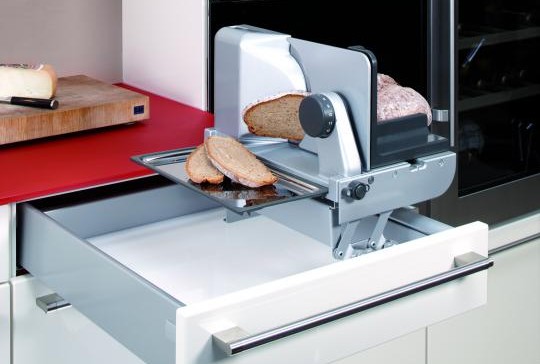 Ritter Allesschneider AS 62 SR passt in die Schublade