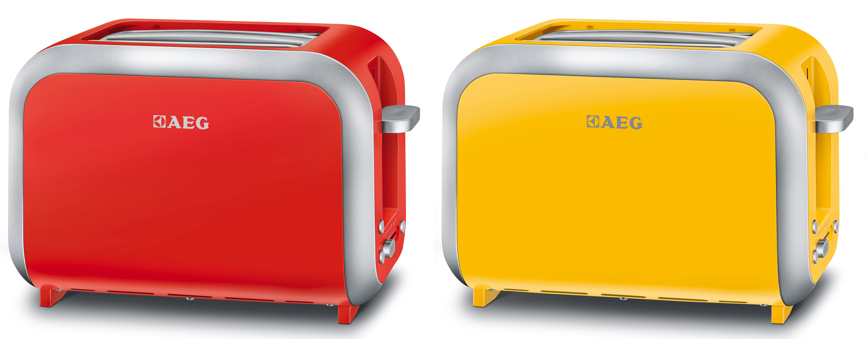AEG Go Colour Toaster in poppigen Farben
