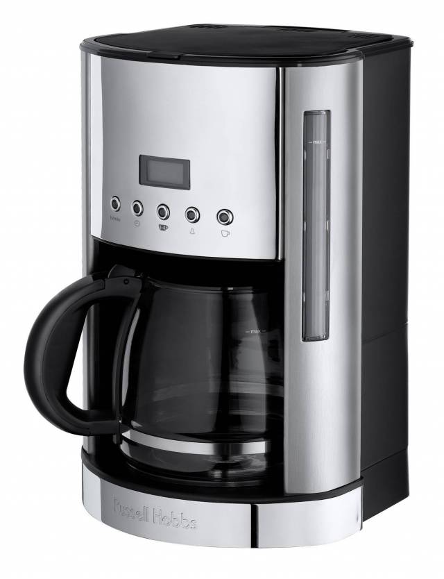 Kaffeemaschine Russell Hobbs Deluxe Faszination Blaues Lichtspiel