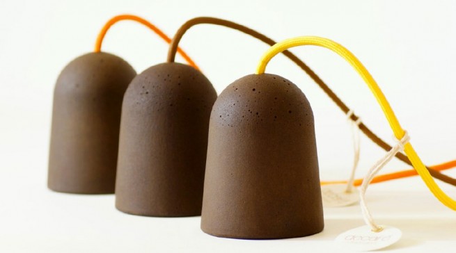 Designobjekte aus Kaffeesatz