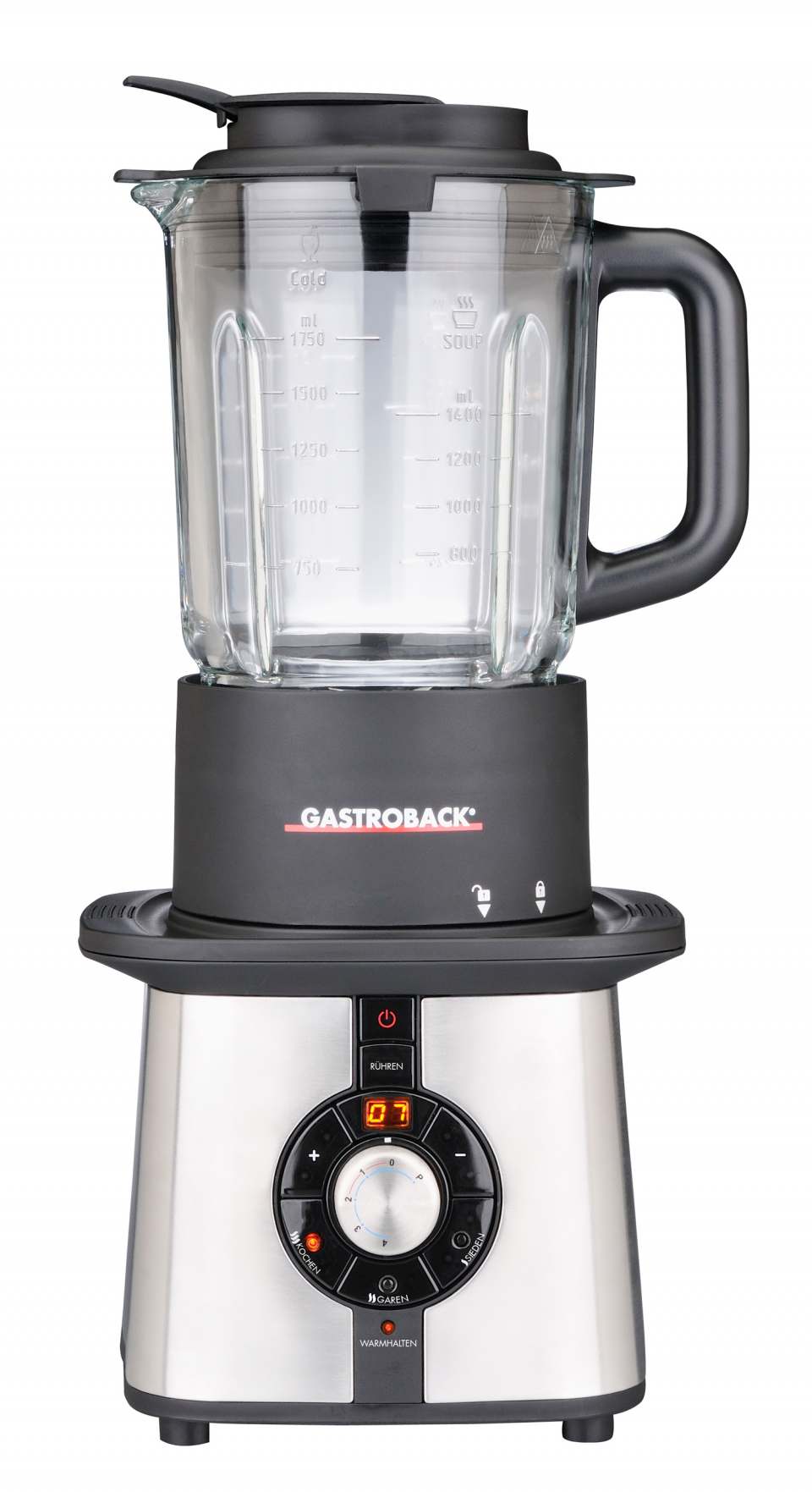 Gastroback Mixer Cook & Mix Plus Kochen und Mixen in einem Gerät