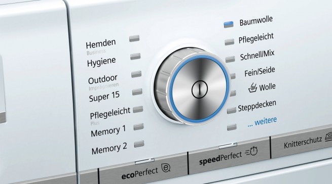Hausgeräte+ Siemens Programmwahl (Bild: Hausgrät+ - Siemens)