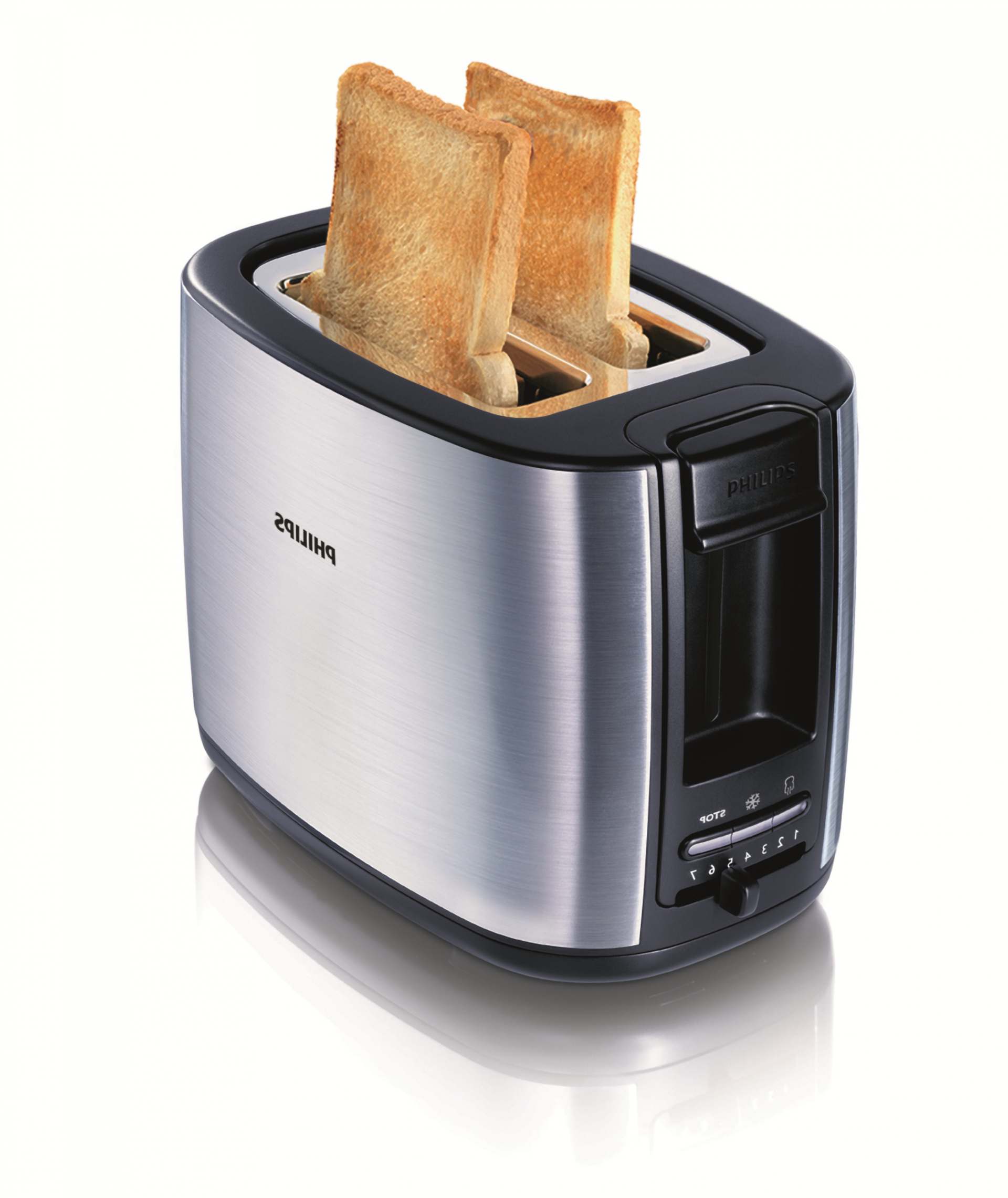 Philips Toaster HD2628/20 Ein Toast auf das Frühstück