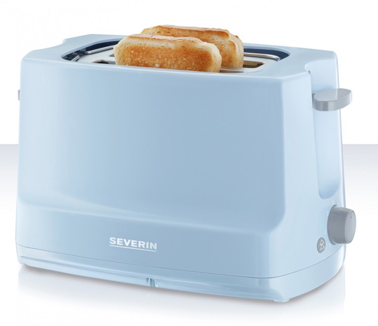 Severin Toaster Start Limited Colour Edition mit Brötchenaufsatz