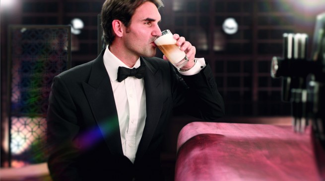 Roger Federer als Jura-Testimonial