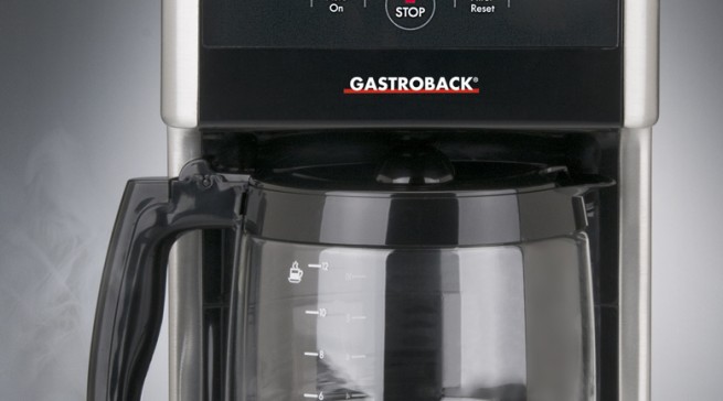 Gastroback Kaffeemaschine Design Coffee Aroma Pro mit Aroma-Taste