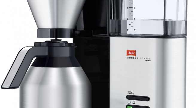 Melitta Kaffeemaschine AromaElegance Therm mit Edelstahl-Thermkanne