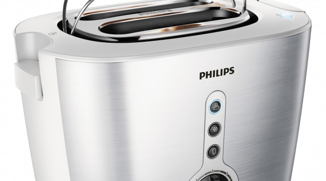 Der Philips Toaster HD2636/00 ist ein Zweischlitz-Toaster.