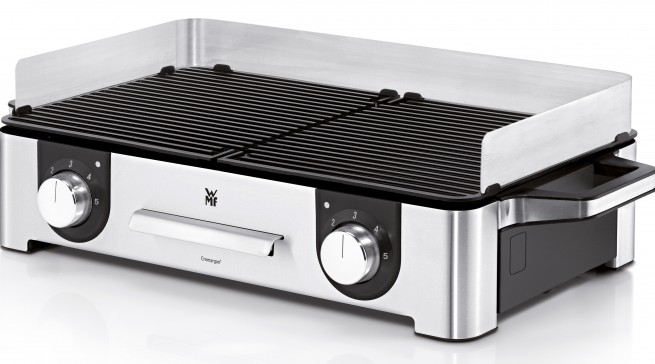 WMF Grill Lono Family mit Standfuß als Zubehör.