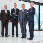BSH Pressegespräch 2015: Dr. Michael Schöllhorn, Johannes Närger, Dr. Karsten Ottenberg und Matthias Ginthum (v.l.n.r.)