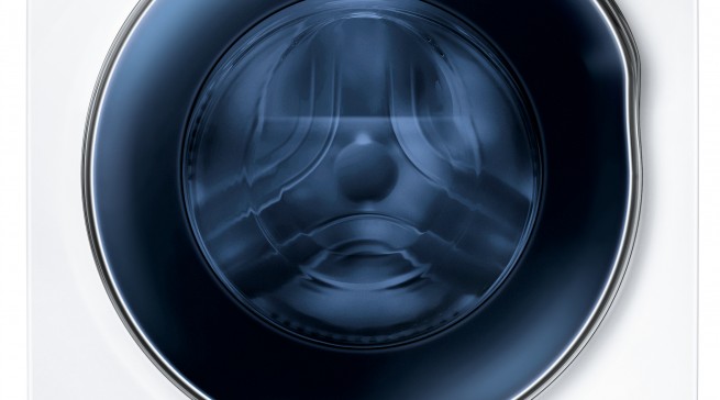 Samsung Waschtrockner WD80J64 für 8 kg Waschen und 6 kg Trocknen.