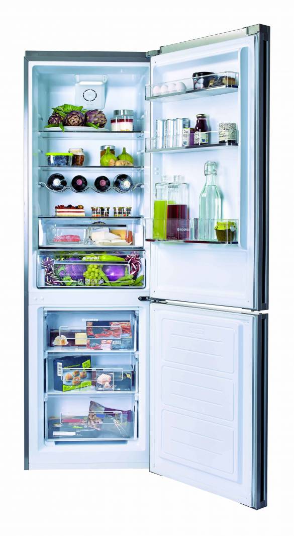 Bietet elf Top-Features: Kühl-/ Gefrierkombination Hoover Dynamic HDCF 184 AD/1.