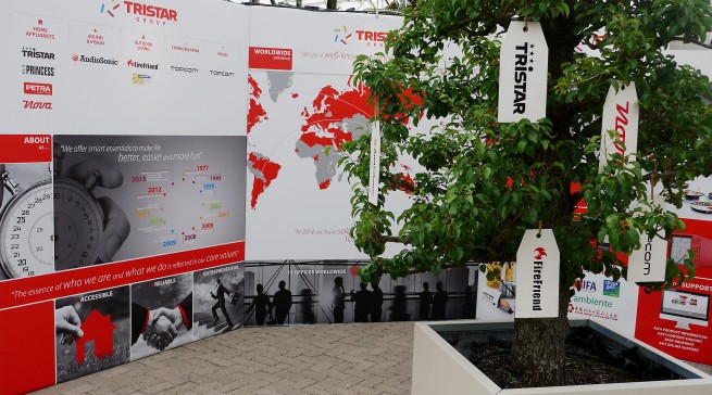 Aktuell ist die Tristar Group mit acht Marken unterwegs. Im Bereich Hausgeräte sind dies Petra, Princess, Nova und Tristar. Ferner gehören dazu: AudioSonic, Topcom (Consumer Electronics) sowie Firefriend und Campart Travel aus dem Bereich Outdoor.