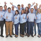 Zu sehen sind hier echte „Experten“ beim Casting.