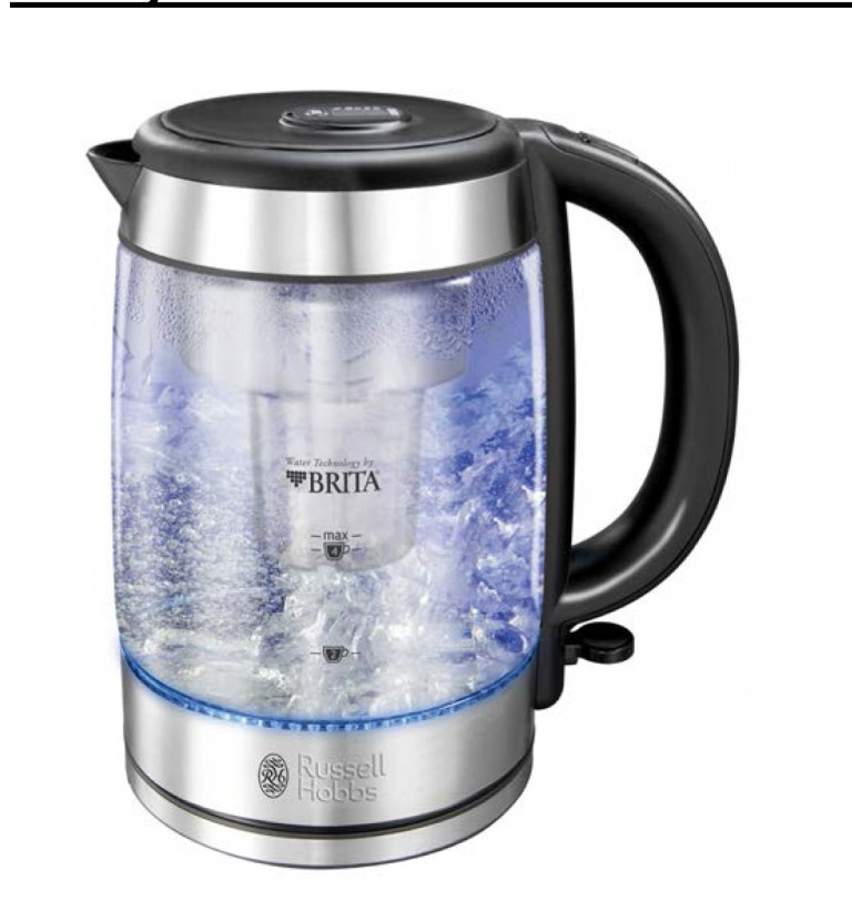 Russell Hobbs Wasserkocher Clarity 20760-70 – Aus hitzebeständigem Schott-Duran Glas