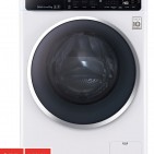 LG Waschmaschine F 14U1 TBS2H mit TrueSteam-Technologie.