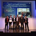 Schüler der Realschule Isernhagen (Hannover) haben mit ihrer Dokumentation „Circus Mulan“ den Preis in der Kategorie „Best Witness“ gewonnen.