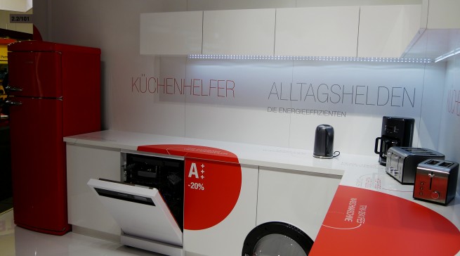 Eine Auswahl an Kleingeräten zeigte Telefunken bereits auf der IFA in Halle 2.2.