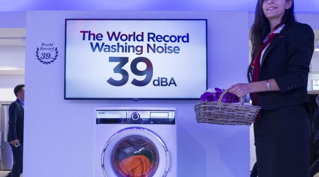 Vestel bietet die nach eigenen Angaben leiseste Waschmaschine der Welt.