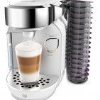 Bosch Kaffeemaschine Tassimo Caddy mit Platz für 128 Kapseln.