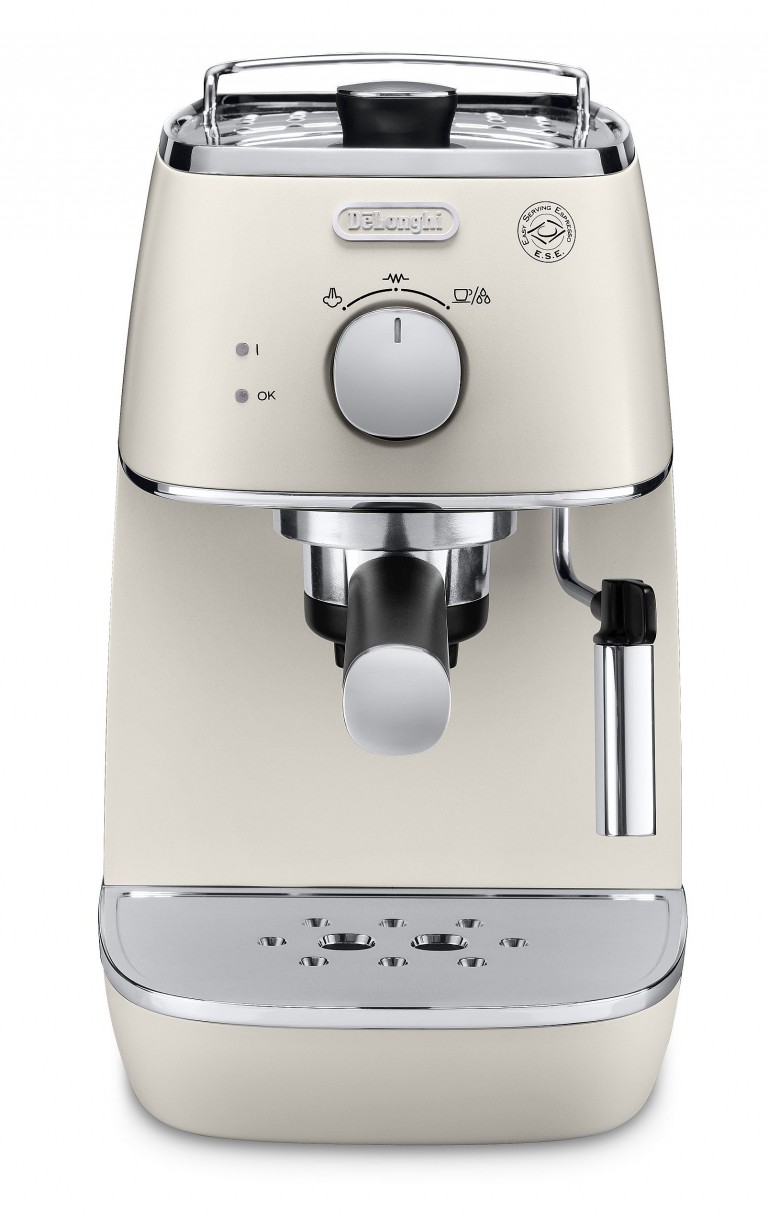 De’Longhi Distinta Espressomaschine ECI341 für Easy Serving Espresso-Padsals und gemahlenen Kaffee