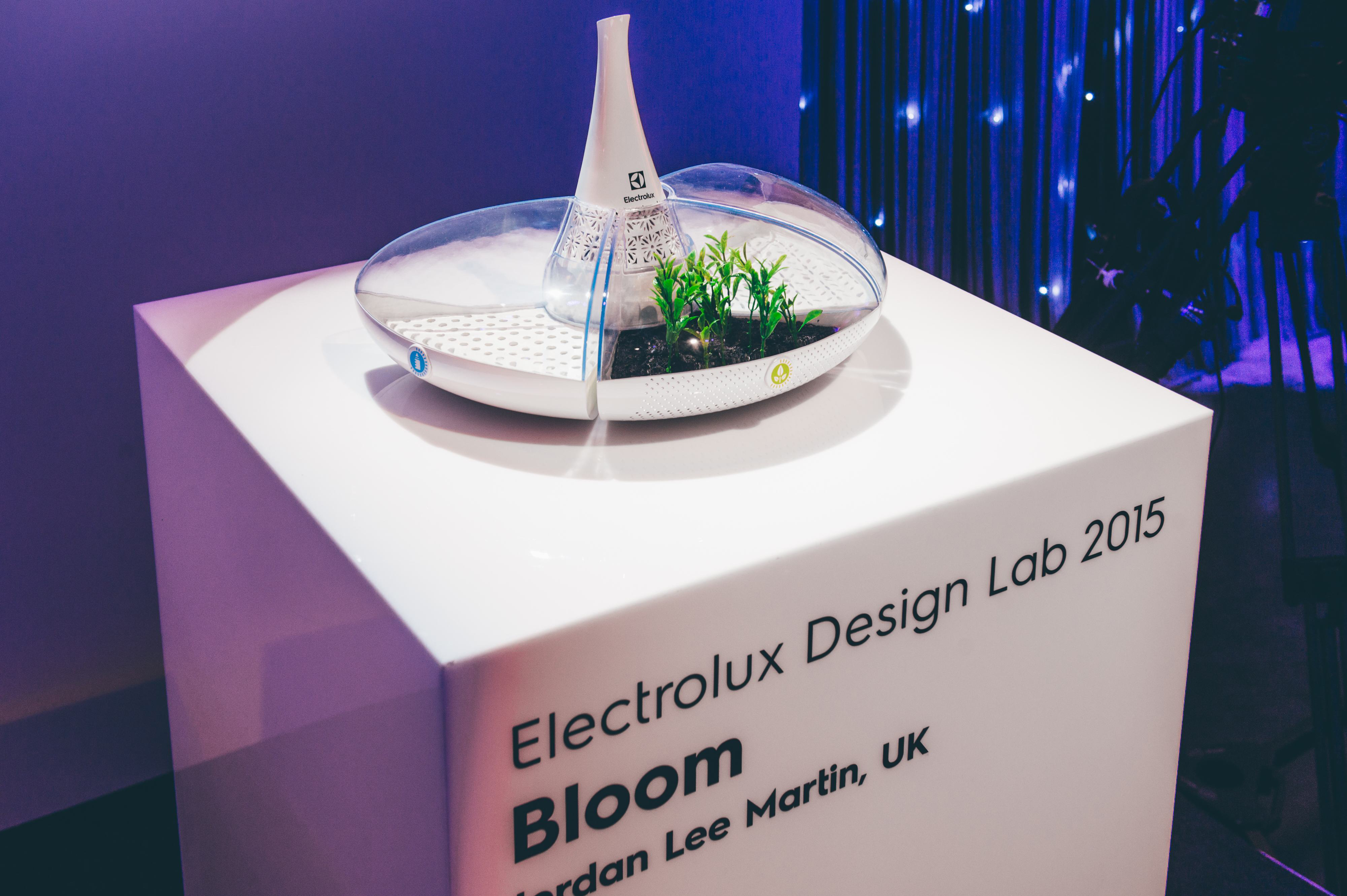 Das Konzept „Bloom“ siegte beim Design Lap 2015 von Electrolux.