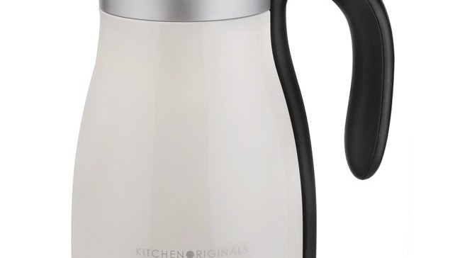 Kalorik Wasserkocher TKG JK 1034 KTO aus Edelstahl.