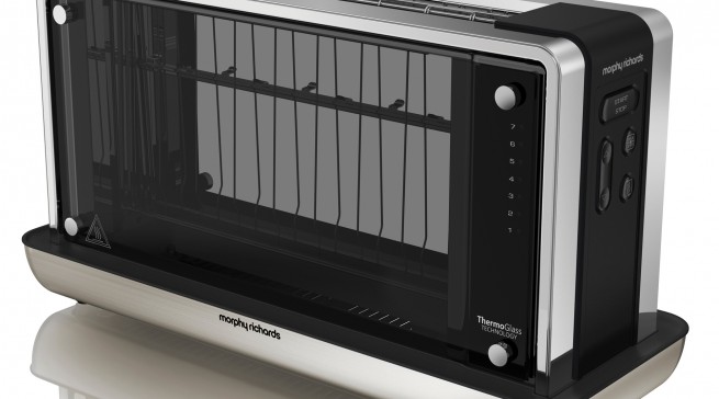 Morphy Richards Redefine Toaster mit Thermoglas-Technologie.