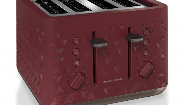 Morphy Richards Toaster Prism mit vier Toastkammern.