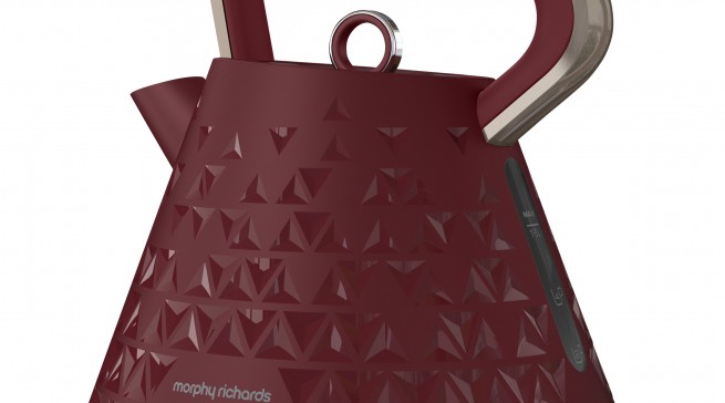 Morphy Richards Wasserkocher Prism mit 1,5 Liter Kapazität.