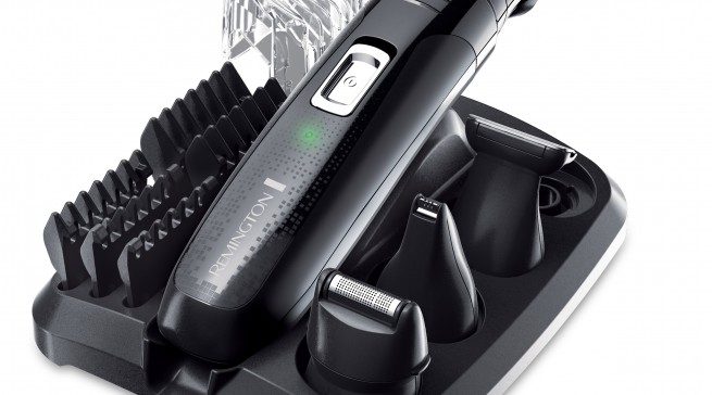 Remington GroomKit PG6130 mit 4 Aufsteckköpfen.