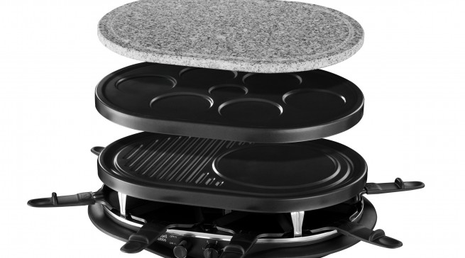 Russell Hobbs Fiesta Multi-Raclette 21000-56 für 8 Personen.