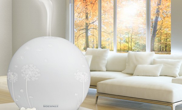 Der Soehnle Aroma-Diffuser Venezia Limited Edition in Weiß