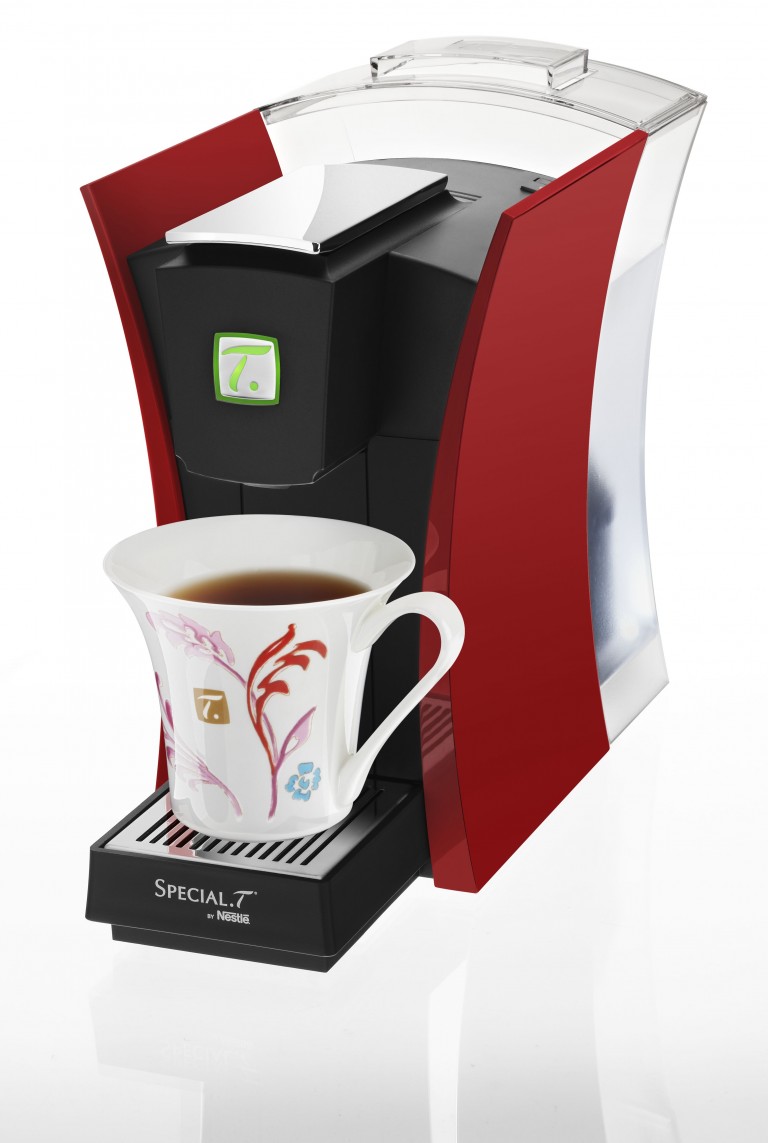 Beim Teeautomat Special.T entdeckt Nestlé den Fachhandel