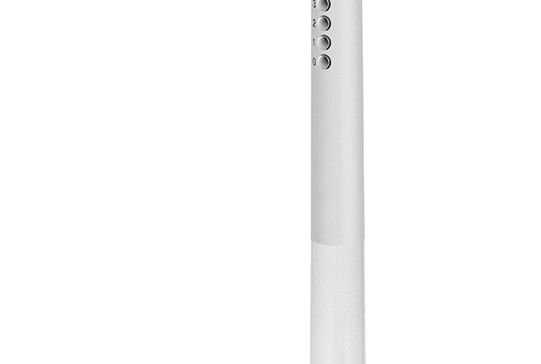 mit Unold Standventilator Silverline mit 3 Geschwindigkeitsstufen.