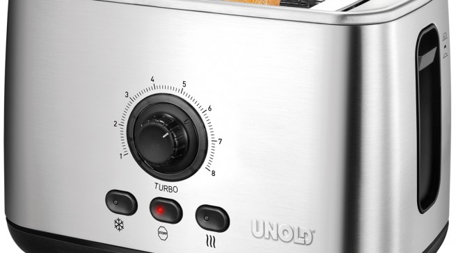 Unold Toaster Turbo mit Turbo Funktion.