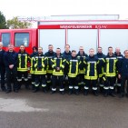 Die BSH-Feuerwehr absolvierte jetzt einen Grundlehrgang nach den neuen Richtlinien.