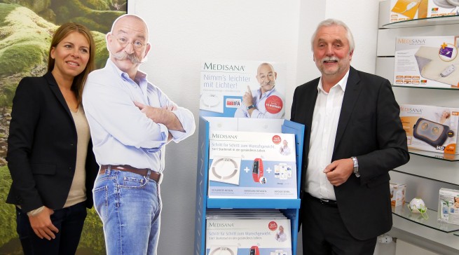 Setzen auf den Spitzenkoch und Entertainer Horst Lichter als Zugpferd: Stefanie Skupin, Leiterin Marketing, und Vertriebschef Norbert Manthei.