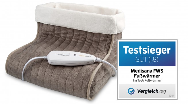 Testsieger: Fußwärmer FWS von Medisana