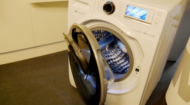 Samsung propagiert den Paradigmenwechsel: Addwash - das neue Wort für Frontlader.