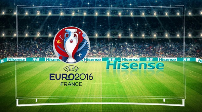 Ein Top-Team: Hisense und Fußball.