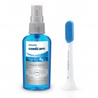 Die Philips Sonicare TongueCare+ Zungenbürste HX8071/10 als Kit
