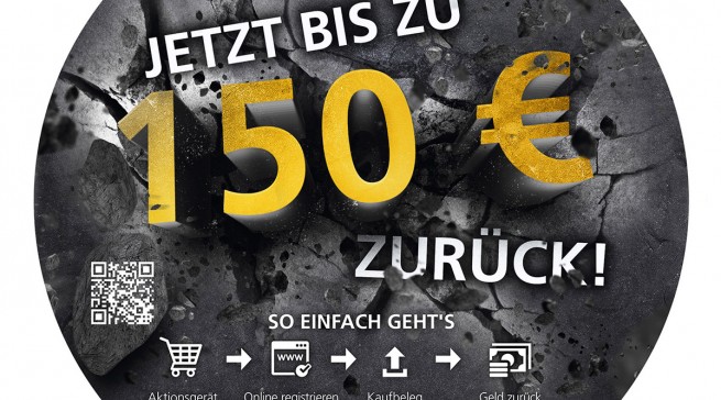 Sonderrabatt als Cash-back von Bauknecht.