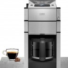 Caso Kaffeemaschine Coffee Duo mit Kegelmahlwerk.