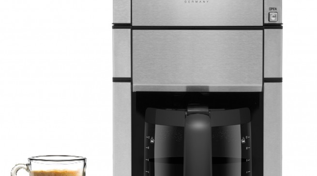 Caso Kaffeemaschine Coffee Duo mit Kegelmahlwerk.