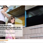 Deckblatt Studie „E-Shop-Analyse Haushaltsgroßgeräte 2016“