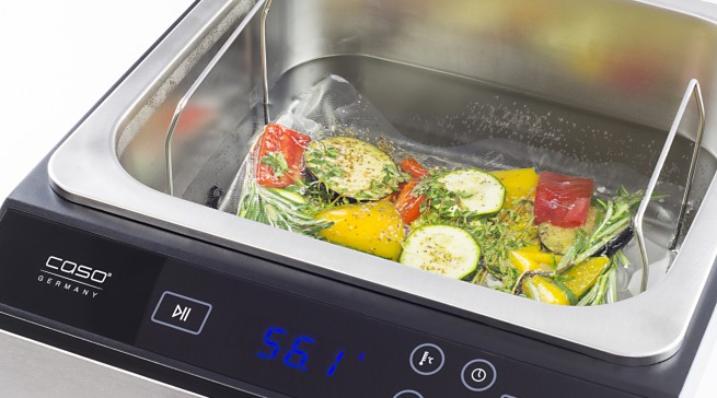 Caso Sous Vide Garer SV 900 mit Finetemp.