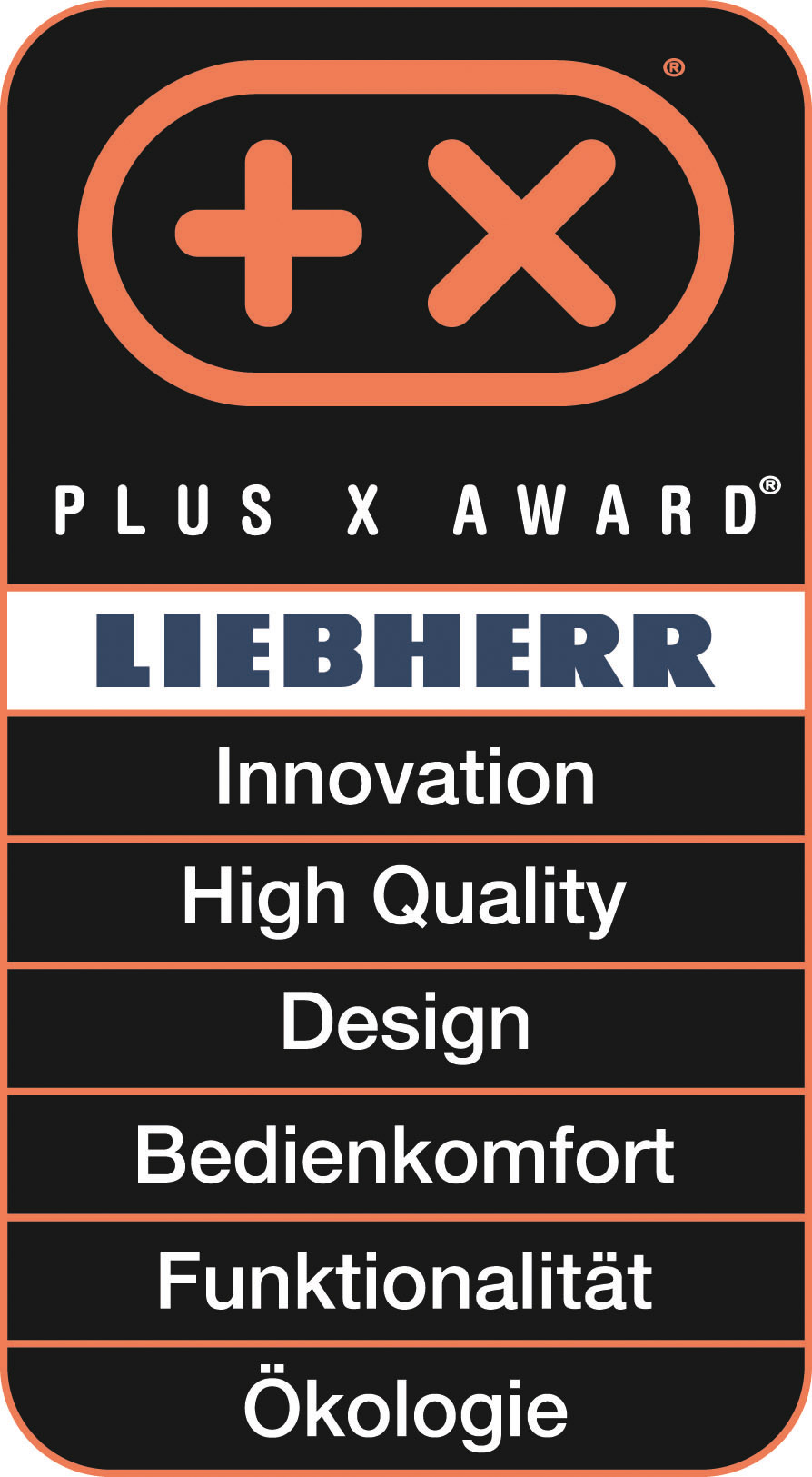 Plus X Award 2016 - Liebherr