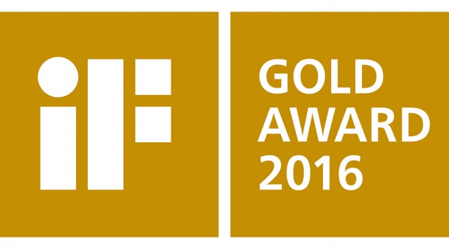 Logo iF Design Award Gold 2016